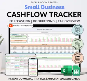 2026 Small Business Bundle Inventory Tracker Order Tracker Product Handmade Pricing Calculator Smart Bill Calendar Google Sheet Excel (PaperBack)