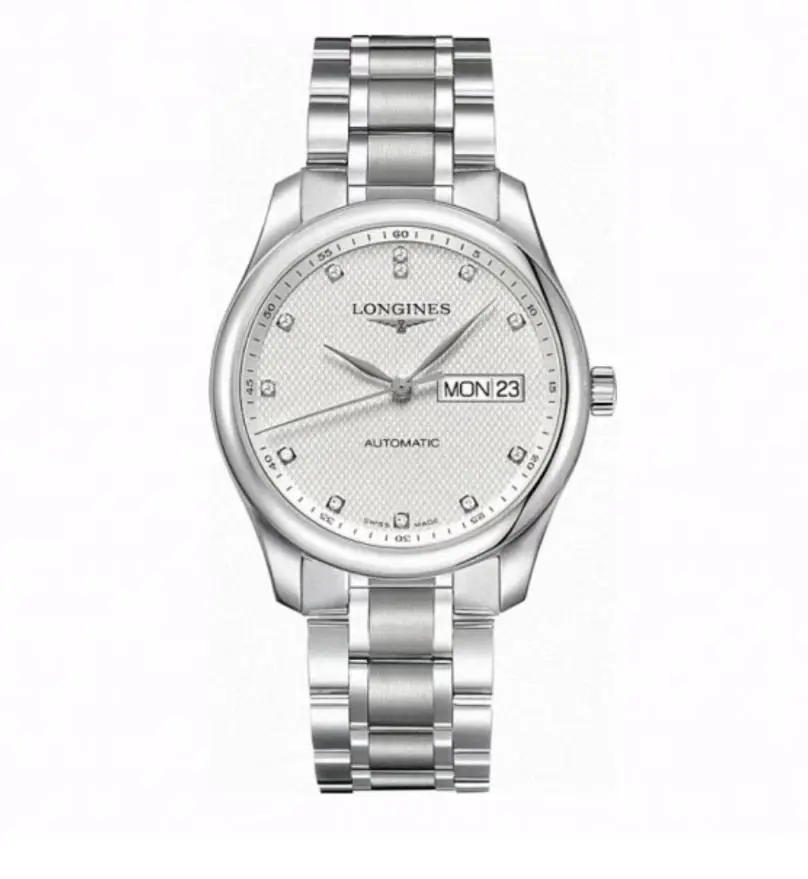 Pre-Owned Longines Modern Round Automatic Stainless Steel 38.5mm Luxury Watch, Perfect Gift for Watch Enthusiasts