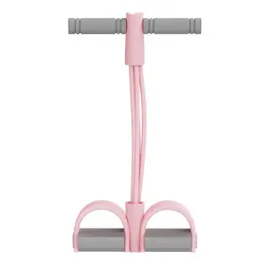 Multifunction Pedal Resistance Band, Elastic Pull Rope Fitness, Full-Body Workout at Home Gym, Exercise Sit-up, Yoga, Abdominal Training 2