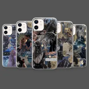 Acotar Series Phone Case Bookish Book Lover Cover for iPhone 17Pro, 16, 15, 14, 13, 12, Samsung S26, S25, S24, S23, A17, A57,A37 Pixel 10, 9