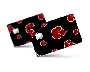 Akatsuki Pattern Naruto Credit Card Skin