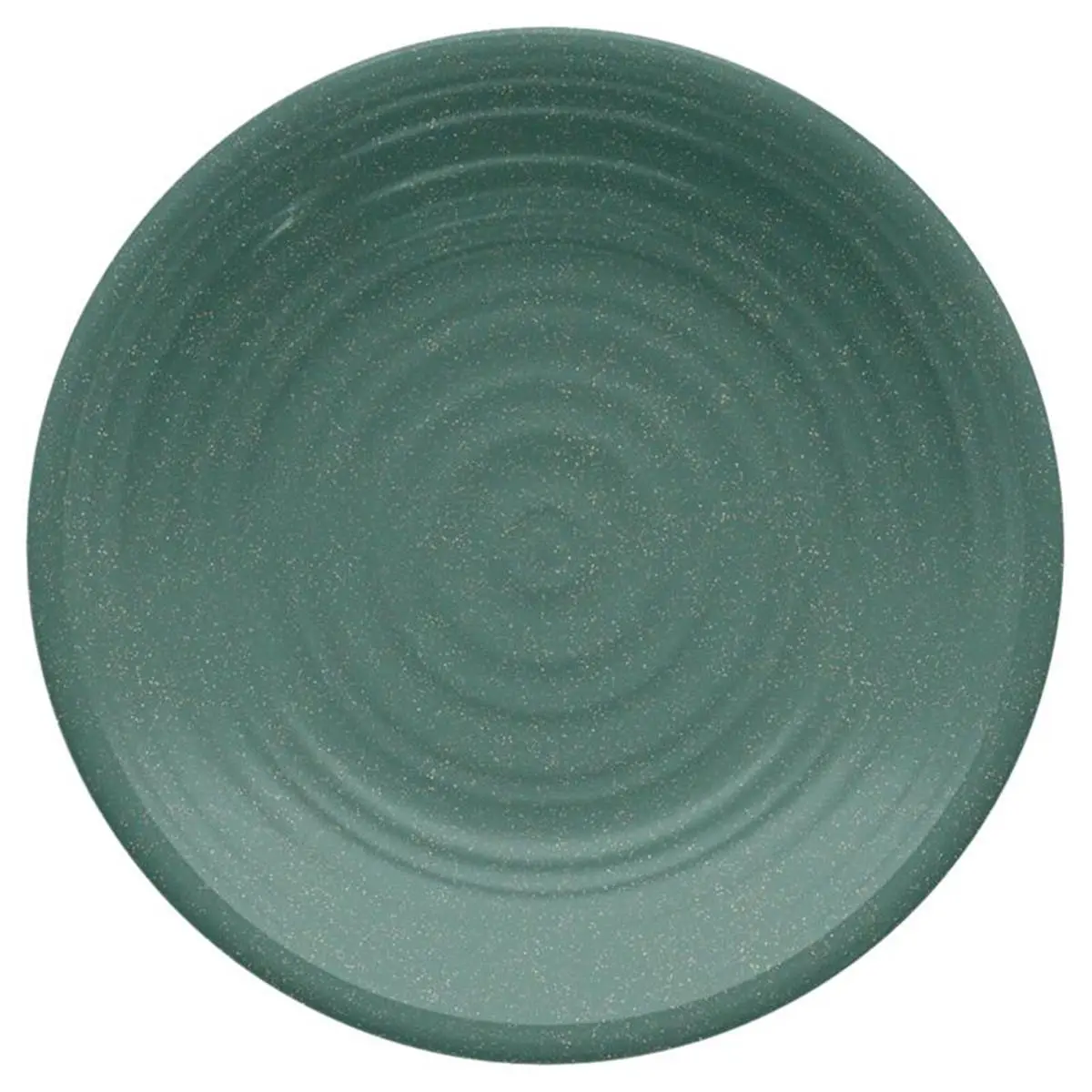 Tarhong 6060391 Green Bamboo & Fiber Artisan Salad Plate