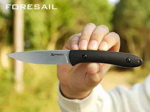 Fixed Blade Knife,Full Tang Design knife.3.27inch DC53 Steel Blade and G10 Handle,with Kydex Sheath2411