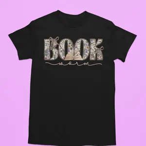 Book Worm Tshirt design