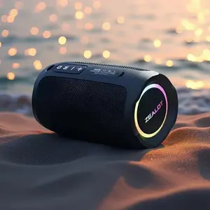 ZEALOTs S49 Mini Speaker – 20W Big Sound  IPX5 Waterproof | Portable Outdoor Bluetooth Speaker