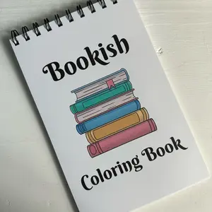 Bookish Coloring Book