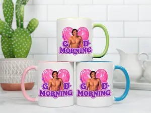 Garrett Graham Good Morning Mug, Off Campus Briar U Book Coffee Mug, Romance Hockey Graham 44 Tea Mug, Elle Kennedy Movie Book