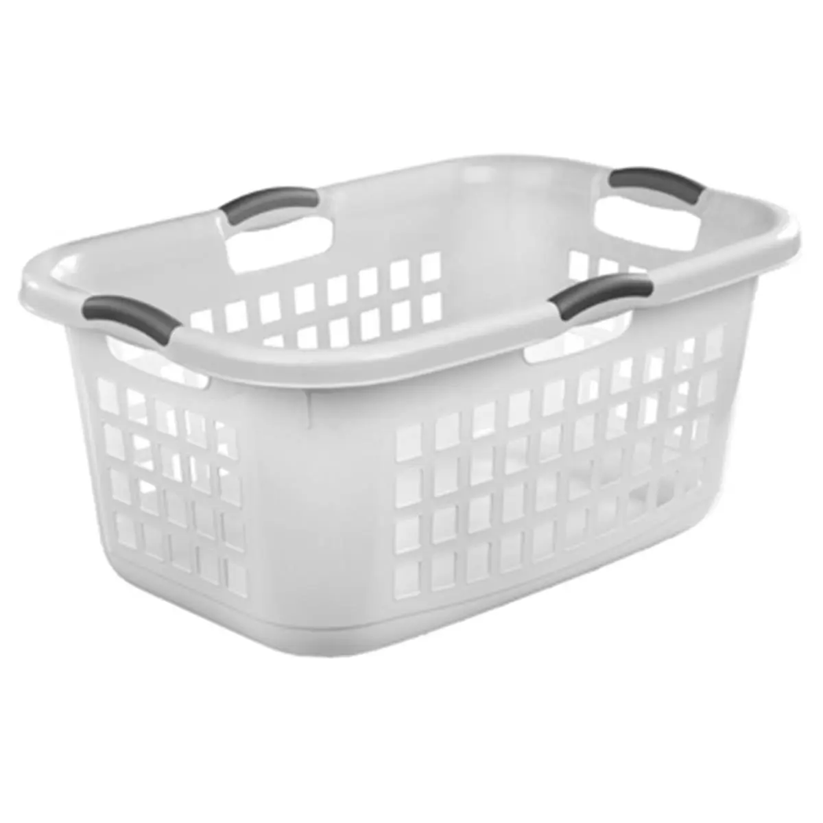 Sterilite 12168006 High-Capacity 2-Bushel Plastic Laundry Hamper, Durable Laundry Baskets, With-Handle Home Organization Storage Solution
