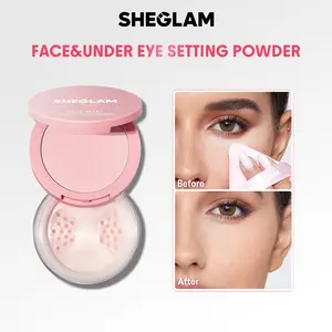 SHEGLAM Insta-Ready Face & Under Eye Setting Powder Duo-Bubblegum Cosmetic Makeup-Effortlessbeauty- Coachella