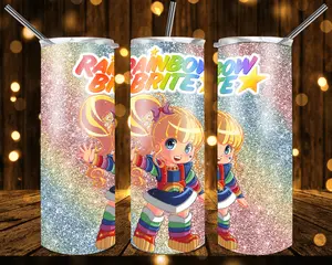 Rainbow Brite Collection Waterslide Wraps Bottle Drinkware