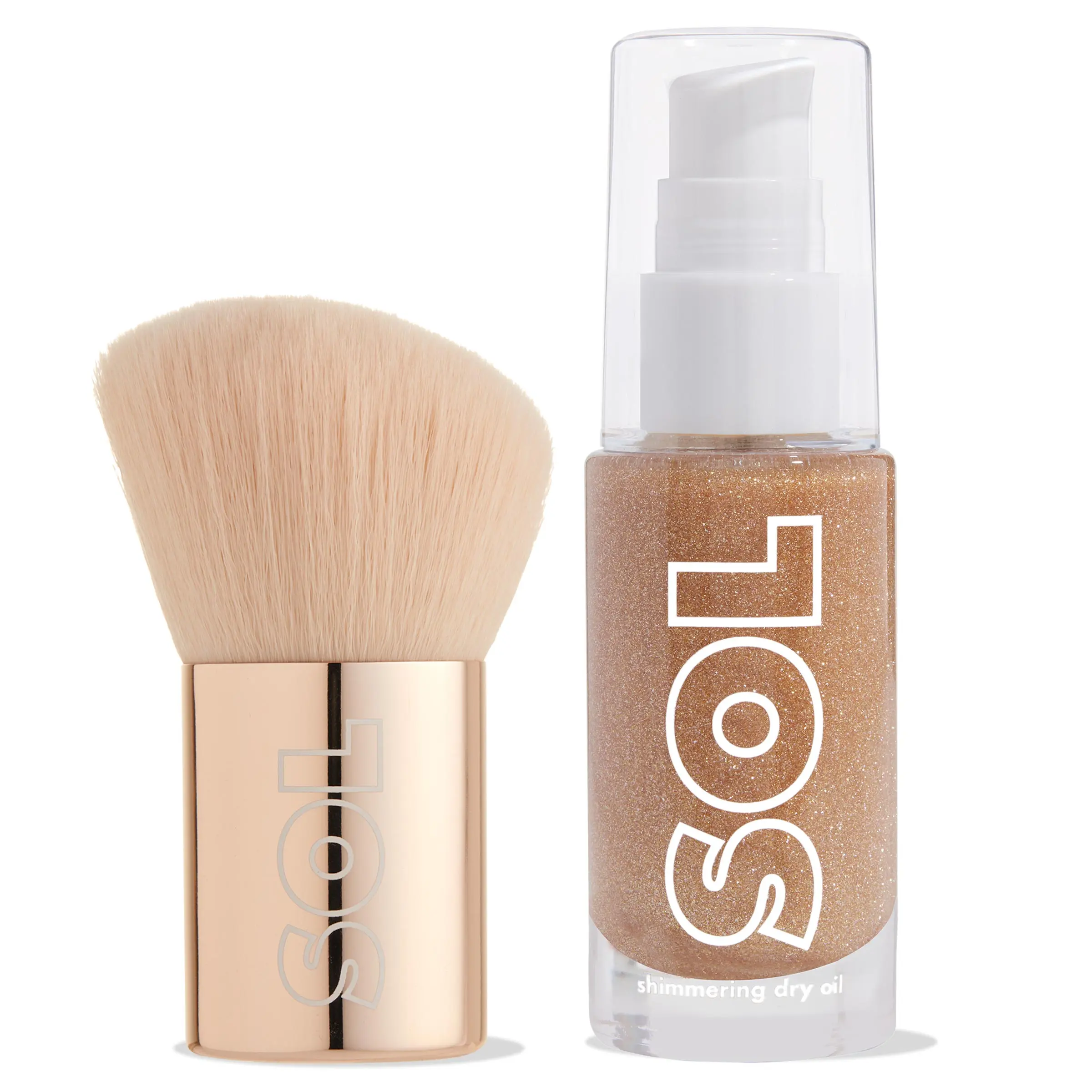 Warm Gold + Kabuki Brush