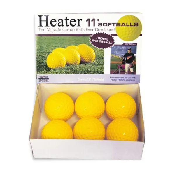 212 MAIN 11 in. Pitching Machine Softballs (1 Dozen) - Compatible with Combo Pitching Machines, Boosts Softball Precision, Softball Accuracy