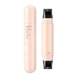 Pagevine Rotating Eyeliner Marker Pen - Dual-Head Design with Wing Stamp, Quick-Dry, Long-Lasting, Smudge-Proof for Easy Cat Eye, Sharp Winged Lines & All-Day Makeup Wear