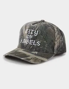 LA FAMILIA  Mens City Camo Snapback Hat