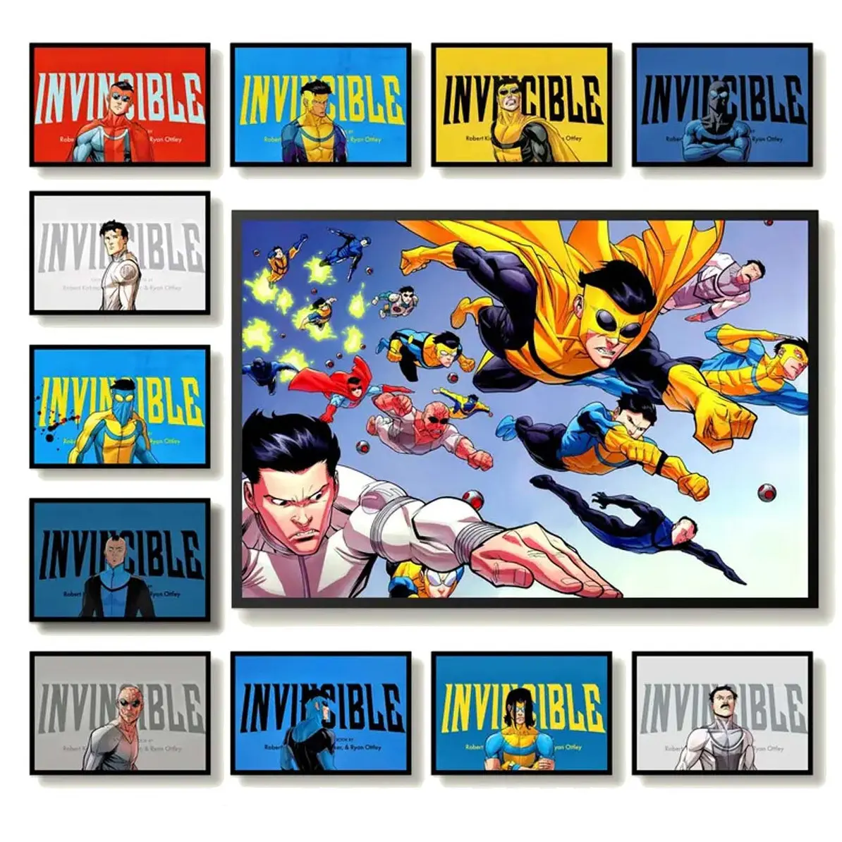 Invincible War Themed Poster Mark's Universe Variant Art Print Art Poster Unframed HD Print Home Office Decor Unique Trendy Christmas Gift