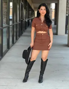 Cut-Out Self-Tie Detail Dress