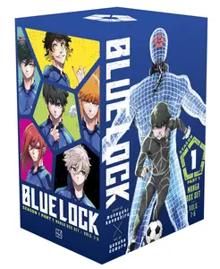 Blue Lock Season 1 Part 1 Manga Box Set -- Muneyuki Kaneshiro - Paperback