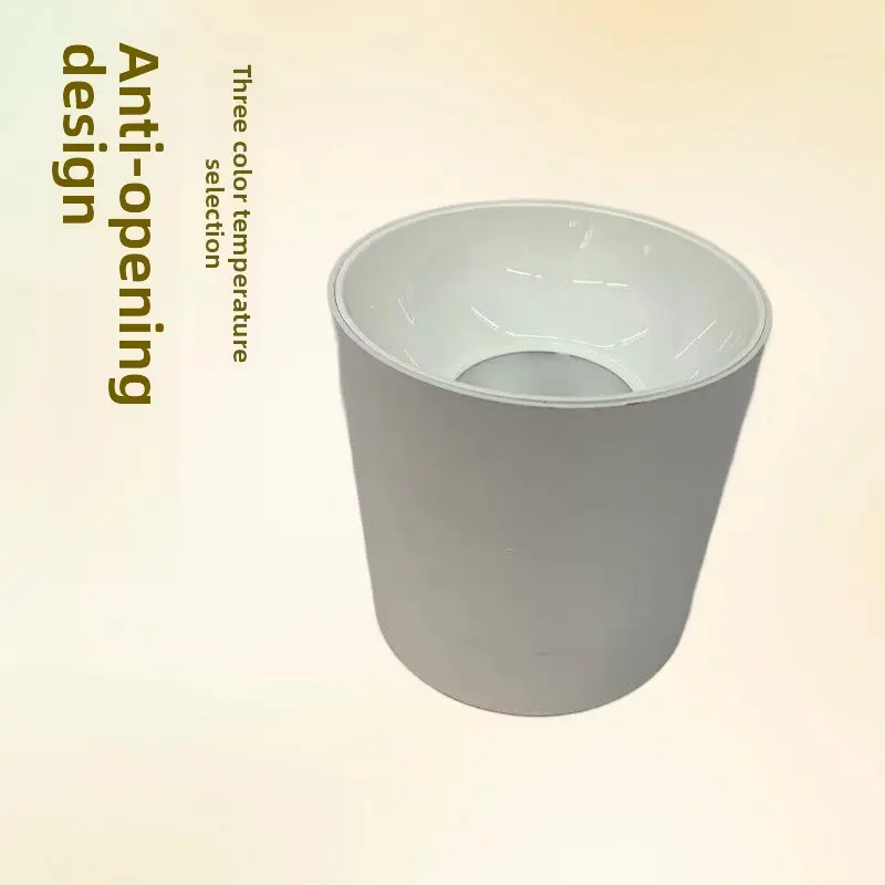 Indoor Aluminum LED Recessed Spotlight, New Surface-Mounted Downlight for Living Room & Corridor, Factory-Direct Wholesale Lamp for Home Improvement Lighting Accessories, Led Recessed Lighting