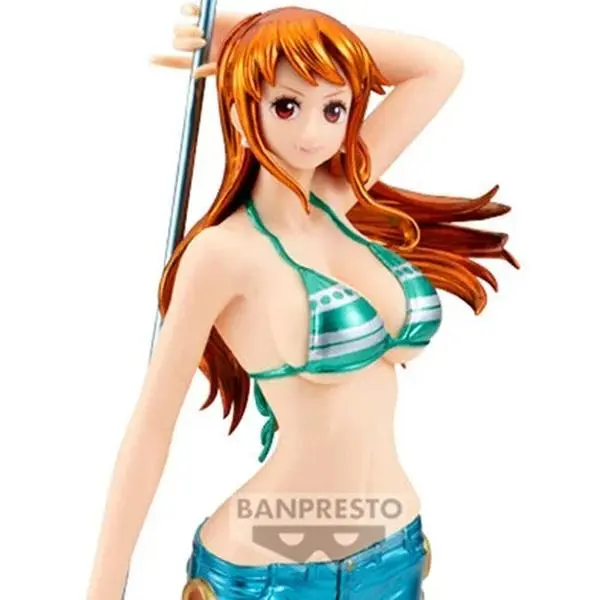 One Piece Nami Special Color Version A Glitter & Glamours Statue Anime Collectible Figure Figurines Collectibles