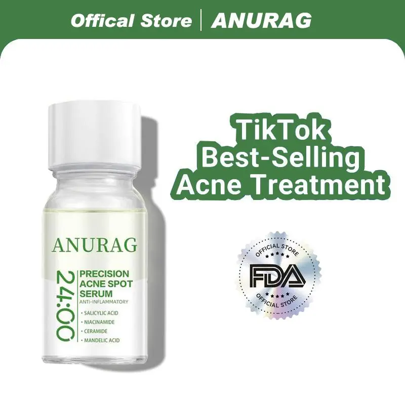 BUY 1 GET 1 FREE ANURAG Salicylic Acid Acne Treatment Drying Lotion (10ml) - Anti-Acne Spot Treatment for Oily Skin, Blemish Care | SummerWins, DealsForYouDays
