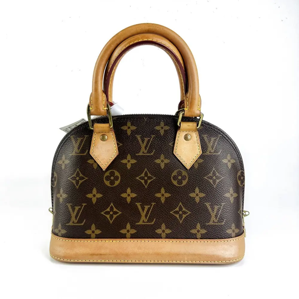Pre-owned Louis Vuitton Alma PM Classic Monogram Canvas Handbag【903】