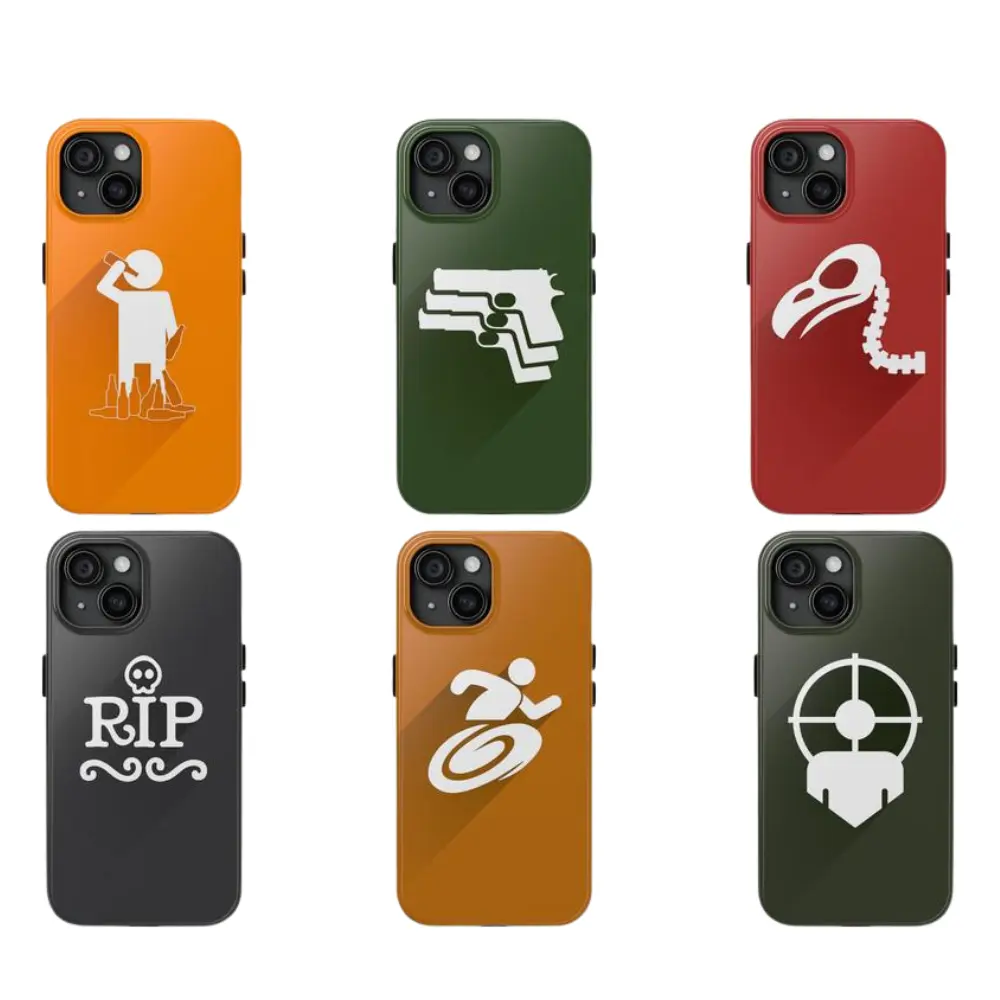 Extra Durable COD Zombie Black Ops 5 Smartphone Case Cover, Cellphone Handheld Devices Accessory Compatiblefor iPhone17 ProMax /16/15/14/13/12/11 Plus for Samsung phones, suitable for both men and women,