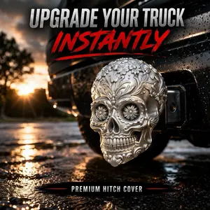 Cavalera- Snap-in fit | 2” Tow Hitch Cover | Premium Truck Accessory