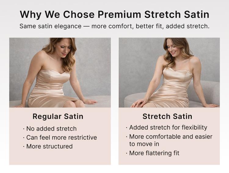 Azazie Rylina Cowl Neck Open Back Fitted Mermaid  Evening Event Wedding Stretch Satin Dress Floor Length Sleeveless Side Zip Bow Tie Back Formal Wear SpringStatements