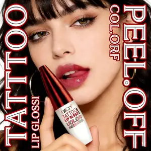 2pcs Peel-off, long-lasting lip tint: easy to apply, long-lasting, non-sticky, natural color, suitable for everyday makeup, parties, birthday gifts for sisters, Mother's Day, Christmas, travel, and long-wearing makeup.