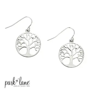 Park Lane Gwenyth Earrings - Tree Design Silver-Tone Drop Earrings from Park Lane Jewelry Since 1955