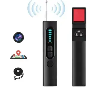 Hidden GPS Detector, Camera Detector, Signal Scanner for Hotel Office Home Travel, 5 Level Sensitivity, Button Cell Battery Included