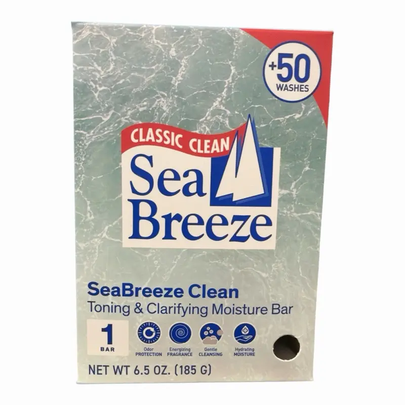 Sea Breeze Clean Toning and clarifying moisture body bar 185 G
