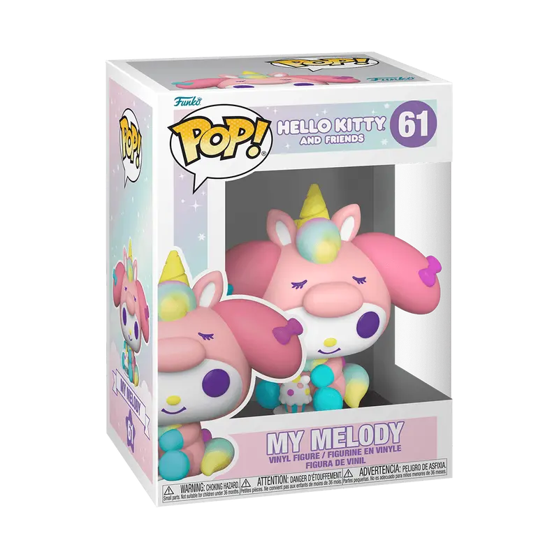 Funko Pop! Sanrio - My Melody Unicorn #61  Collectible Pop Vinyl Figure