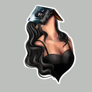 smut reading woman sticker, Quicksilver Stickers, Quicksilver Sticker, Kingfisher, Callie Hart, Water Bottle, Kindle, Phone