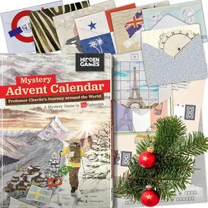 Professor Charlie's World Tour - Advent Calendar 2025 - a Puzzle Game in 24 Episodes (English Edition)