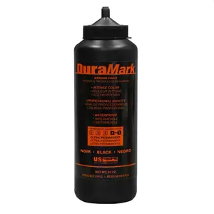 32 oz Color black number 5, DuraMark Construction Chalk 32 Oz. Bottles