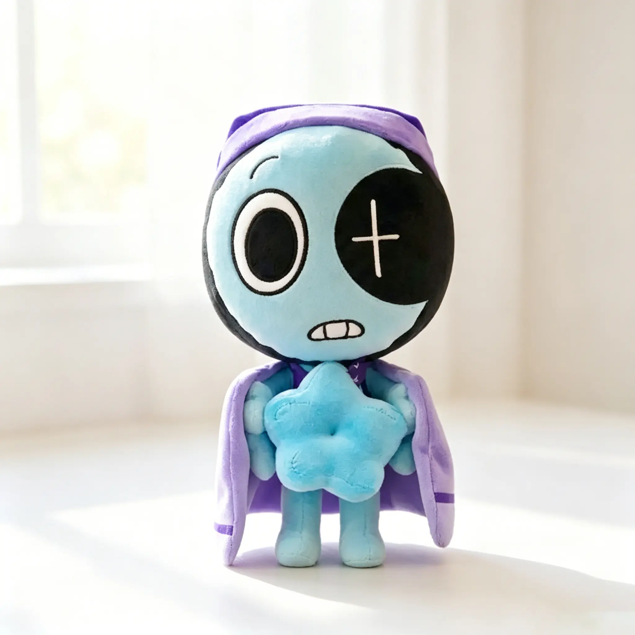 Dandy's Plush 35cm, Bobette Pebble Astro Stuffed Figure Pillow, Soft Plush Toy for Video Game Fans
