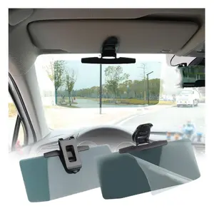 2Pack Anti-Glare Sun Visor for Car,Car Shade for Sun Protection and Snow Blindness,Block UV Rays 97.4%&HD Visor Extender All Season Fit for，