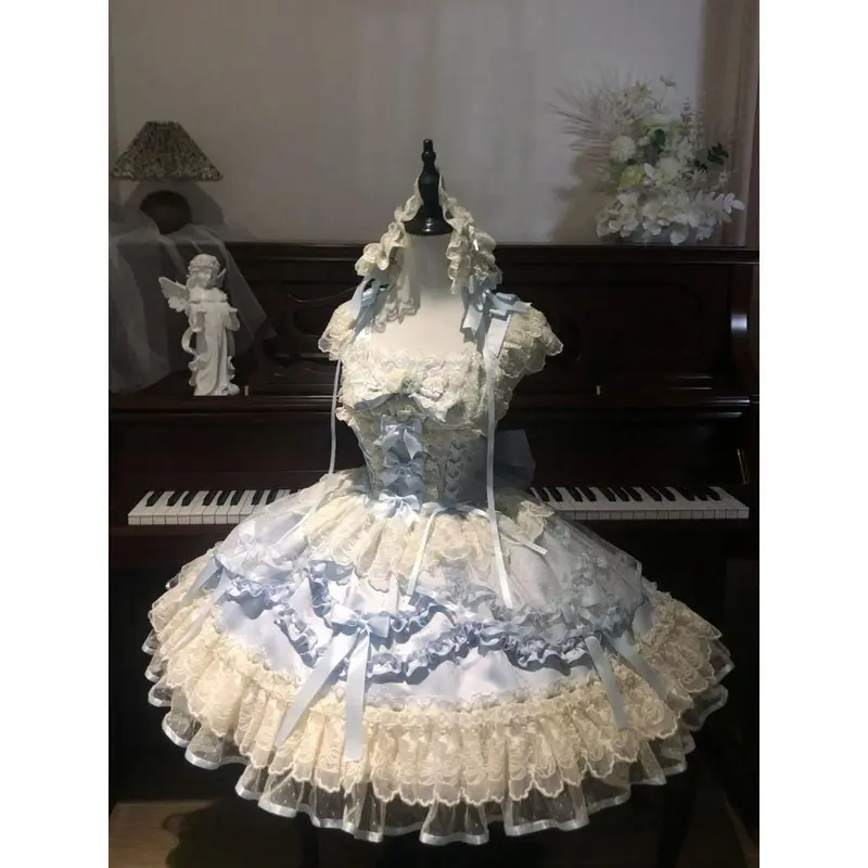 open lace back dress Satin Backless Tulle Flower Girl Dresses for Wedding Bridesmaids 722 Ivory / 8
