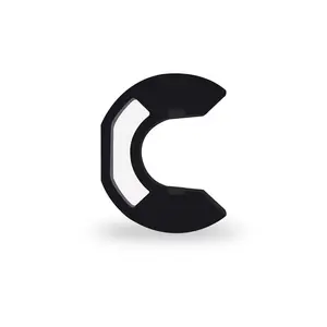 NÜOBELL half moon weight plate - (black)