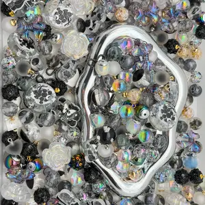 70pcs Dangle Mix Beads, Seed Beads for Car Hanger and Other Dangle Crafts, Versatile Craft Supplies, Perfect for DIY Projects and Decorations