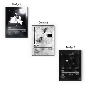 [Sale Up To 40%] [Unframe] 1300SAINT Album Posters, Underground Trap Rap Wall Art, Dark Hip Hop Bedroom Aesthetic Decor, Modern Album Cover Artwork, Gift for Rap Fans