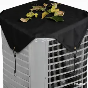 Air Conditioner Covers for Outside Units, Waterproof Central Cover Sturdy Covers Ac Defender, Heavy Duty Top Ac Cover for Outdoor