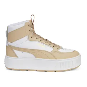 PUMA Womens Karmen Rebelle High  Sneakers Shoes Casual - White
