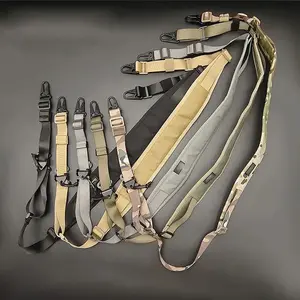 New Tactical Sling Straps 2 Point 500D Nylon Adjustable 100-135CM Outdoor Sport Airsoft Shoulder Strap For Hunting Accessories
