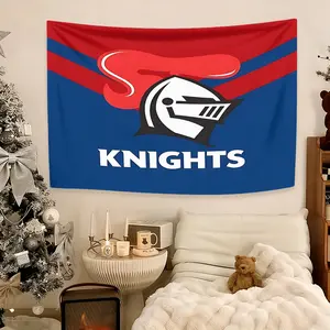 Newcastle Knights design  Tapestry, Exquisite Patterns, Soft Fabrics, Perfect for Sofa or Bed Decoration, Comfortable Home Decoration, Bohemian Home Decoration