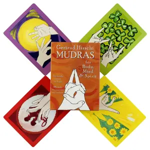 68 Cards Deck for Spiritual Growth, Educational Hand Language Cards for Teens & Adults, Body-Mind Healing Game Christmas Halloween Thanksgiving gifts Card Games Themed Card Game