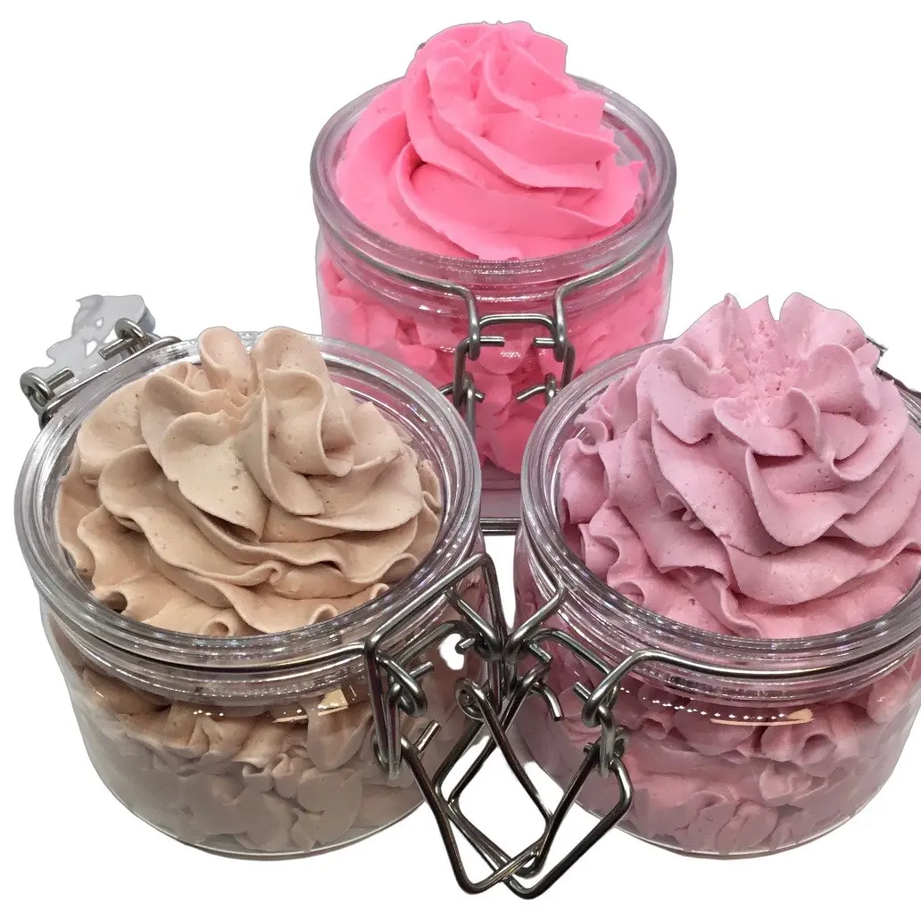 Whipped Body Butter Organic Hydrating Silicone Free Moisturizer Avocado Body Care Lotions Nourishing Lightweight Body Care Shea
