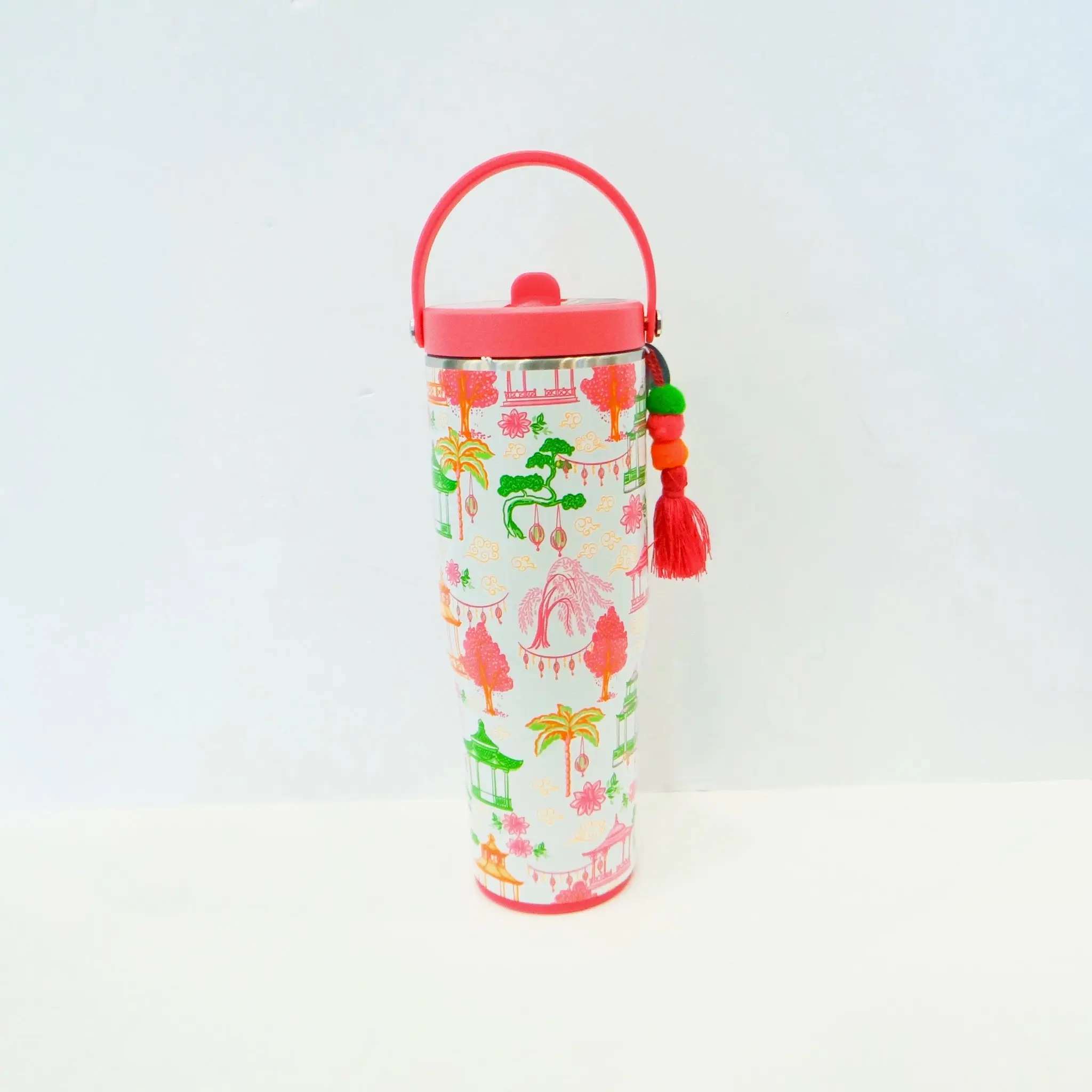 Swig Pagoda Paradise Leakproof To-Go Tumbler 30oz