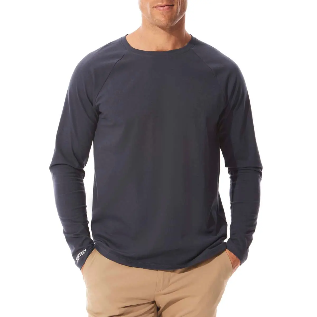 Contractor | Men's Long Sleeve Tee | Charcoal